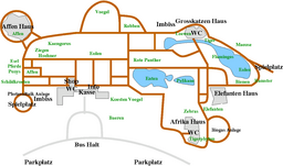 Plan des Heidelberger Zoos
